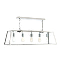 Academy 5 Light Pendant Stainless Steel