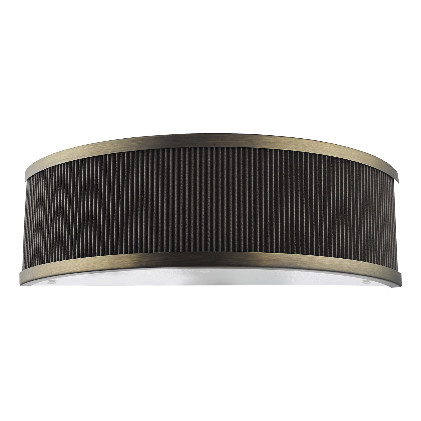 Alvaro Wall Light Antique Bronze With Brown Shade