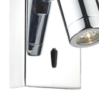 Anvil Wall Bracket Polished Chrome LED