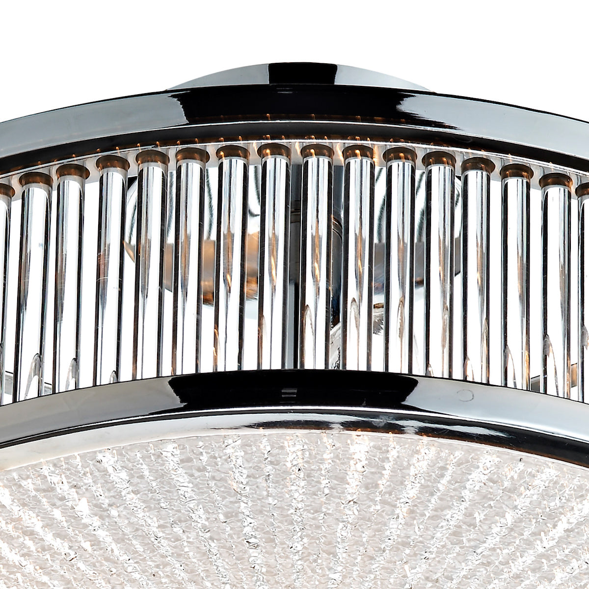 Aramis 3 Light Glass Flush