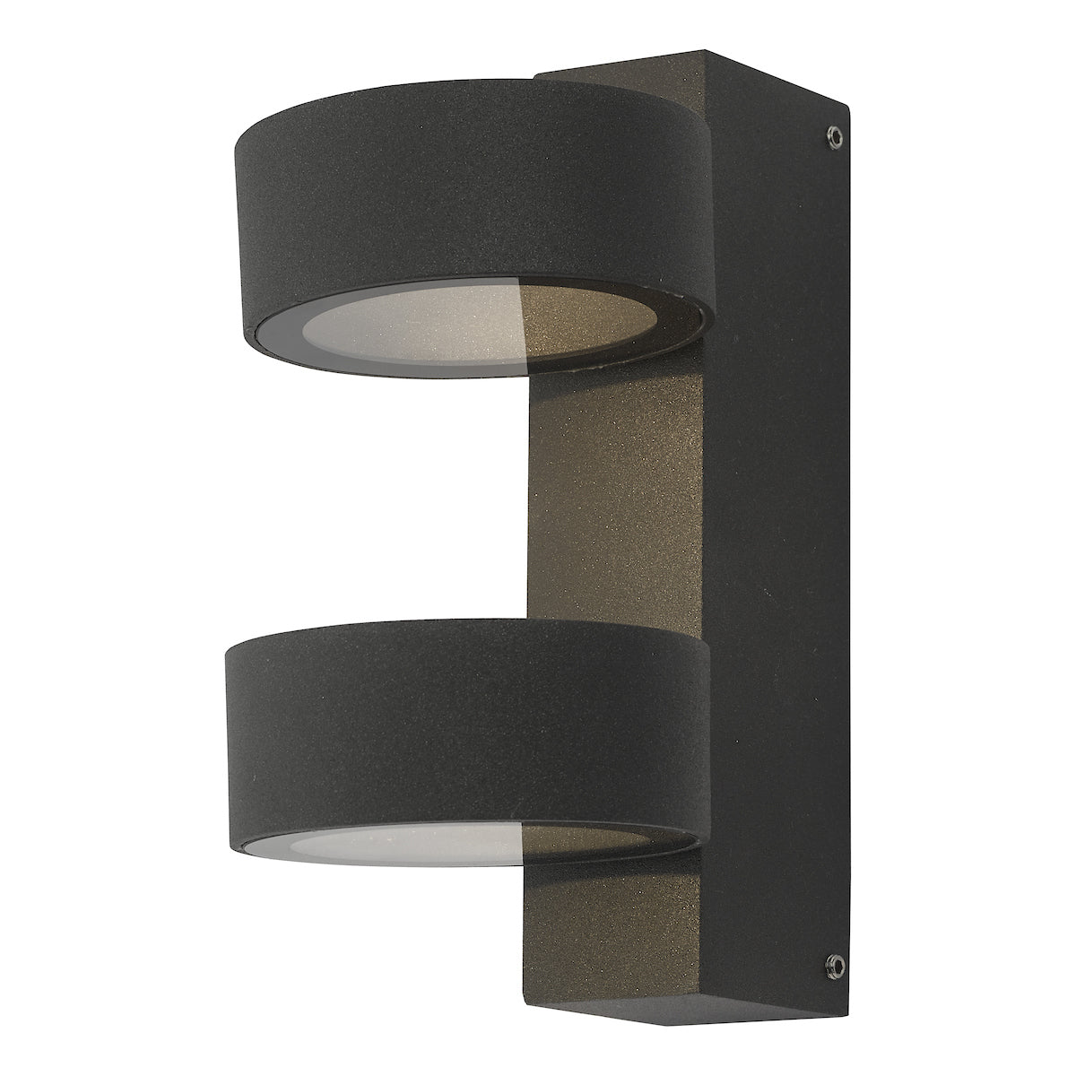 Bohdan Outdoor 2 Light Wall Light Matt Grey IP65 LED