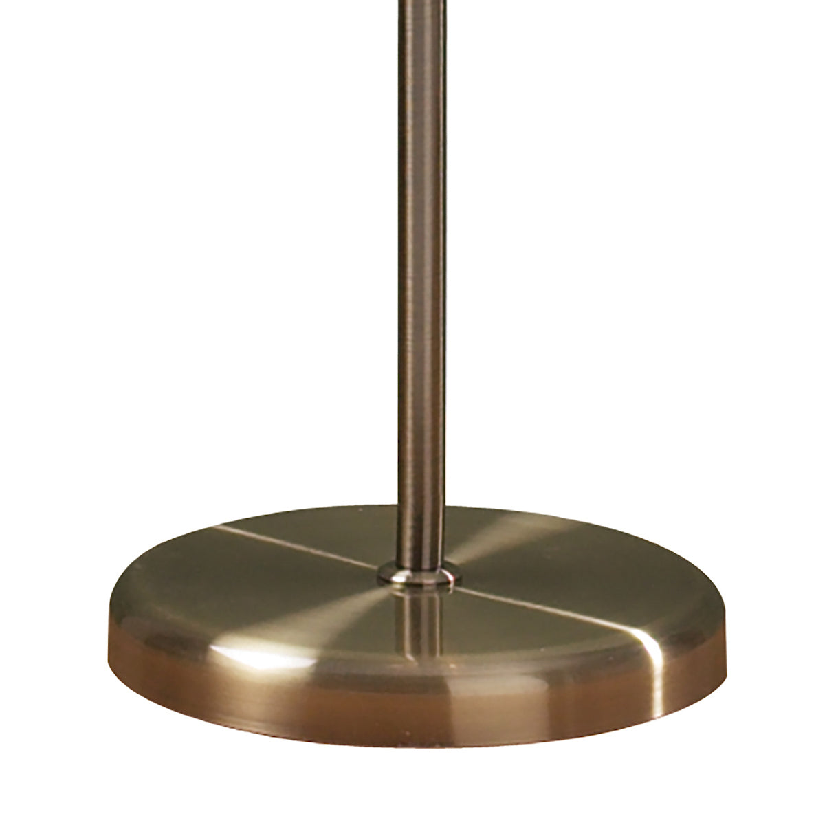 Boston 3 Light Floor Lamps Antique Brass Opaque Glass