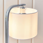 Canning 1-Light Chrome Table Lamp with Dimmer