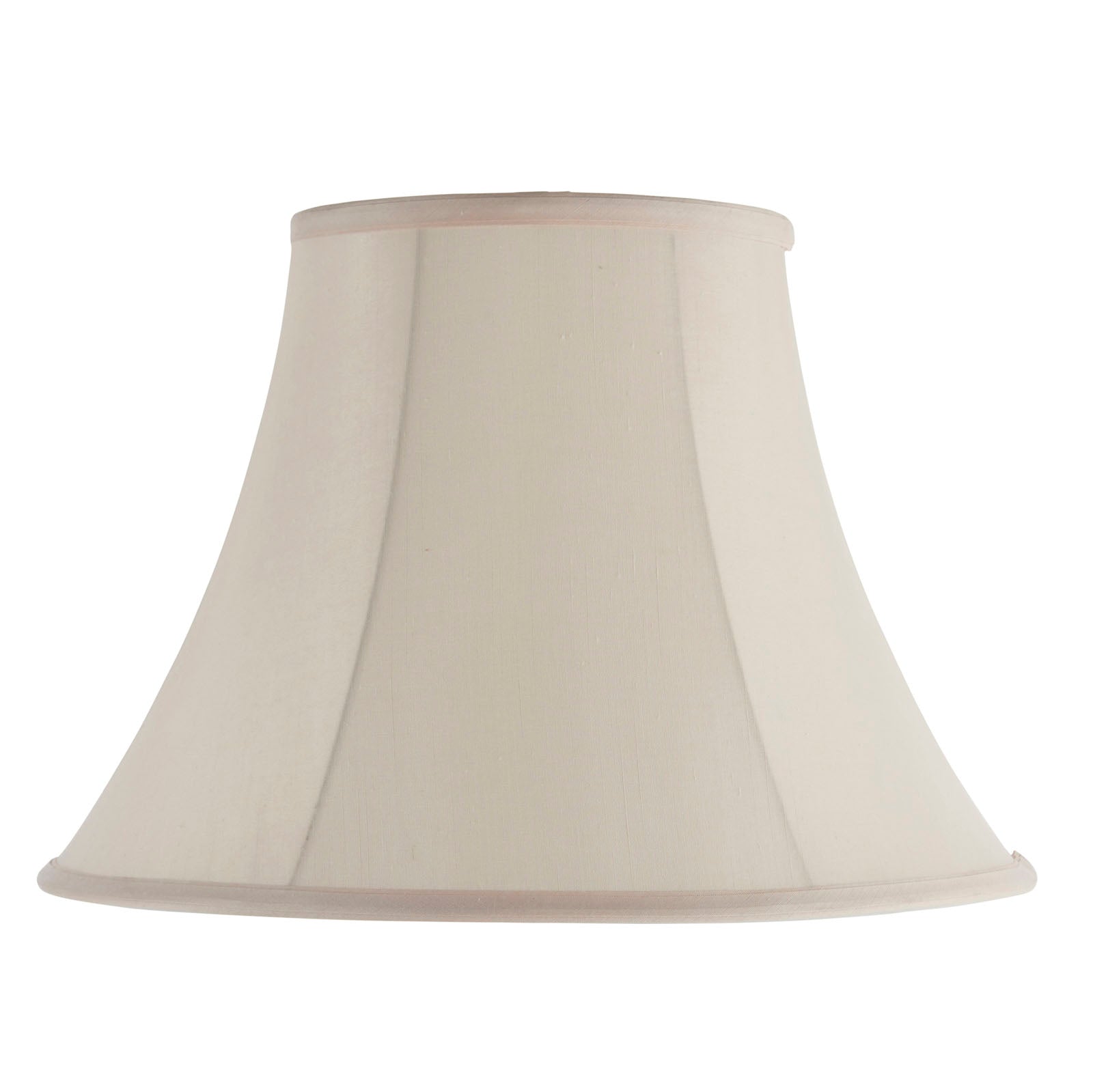 Carrie 16-Inch Handmade Cream Round Bell Lamp Shade