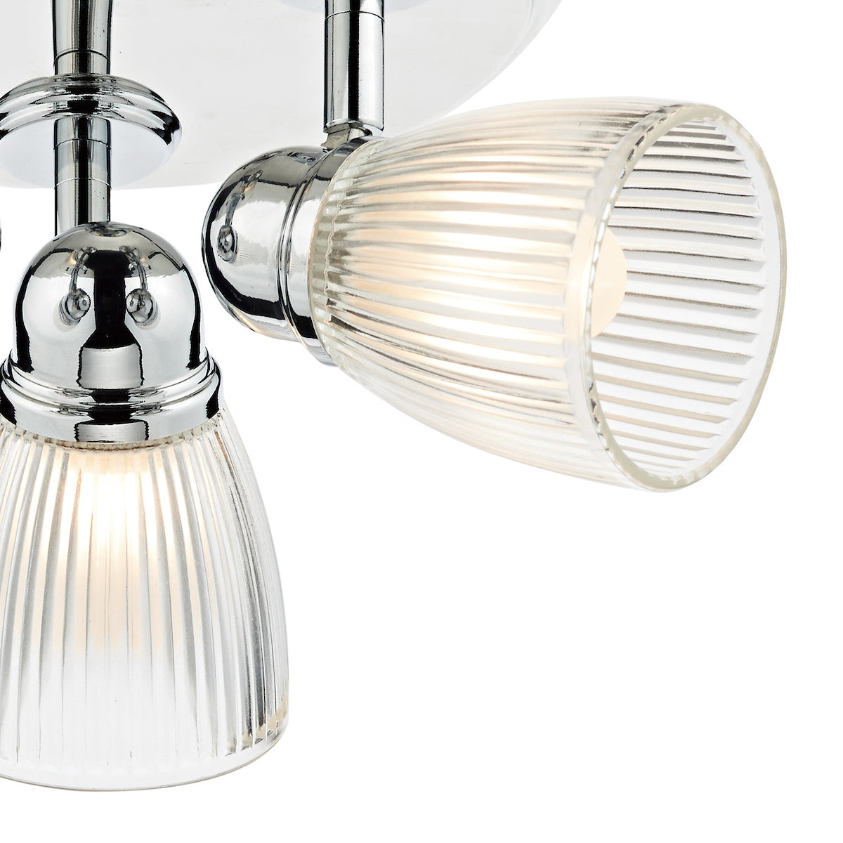 Cedric Bathroom 3 Light Spotlight Polished Chrome Glass IP44