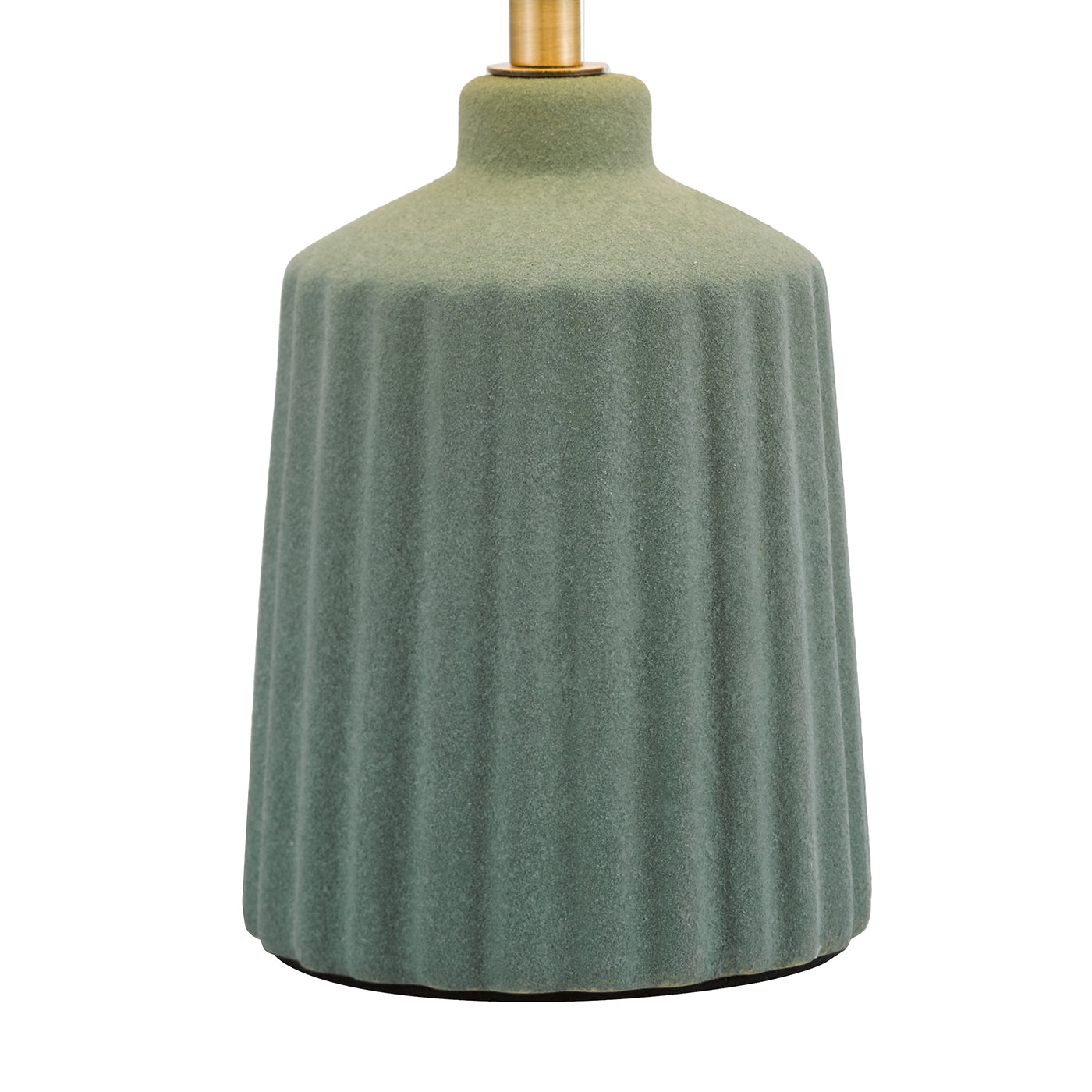 Chloris Small Table Lamp Green With Shade