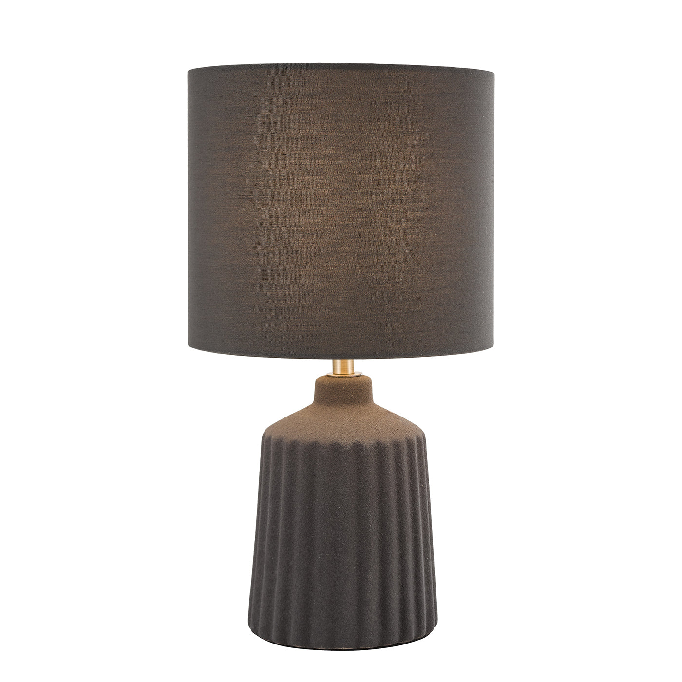 Chloris Small Table Lamp Grey With Shade