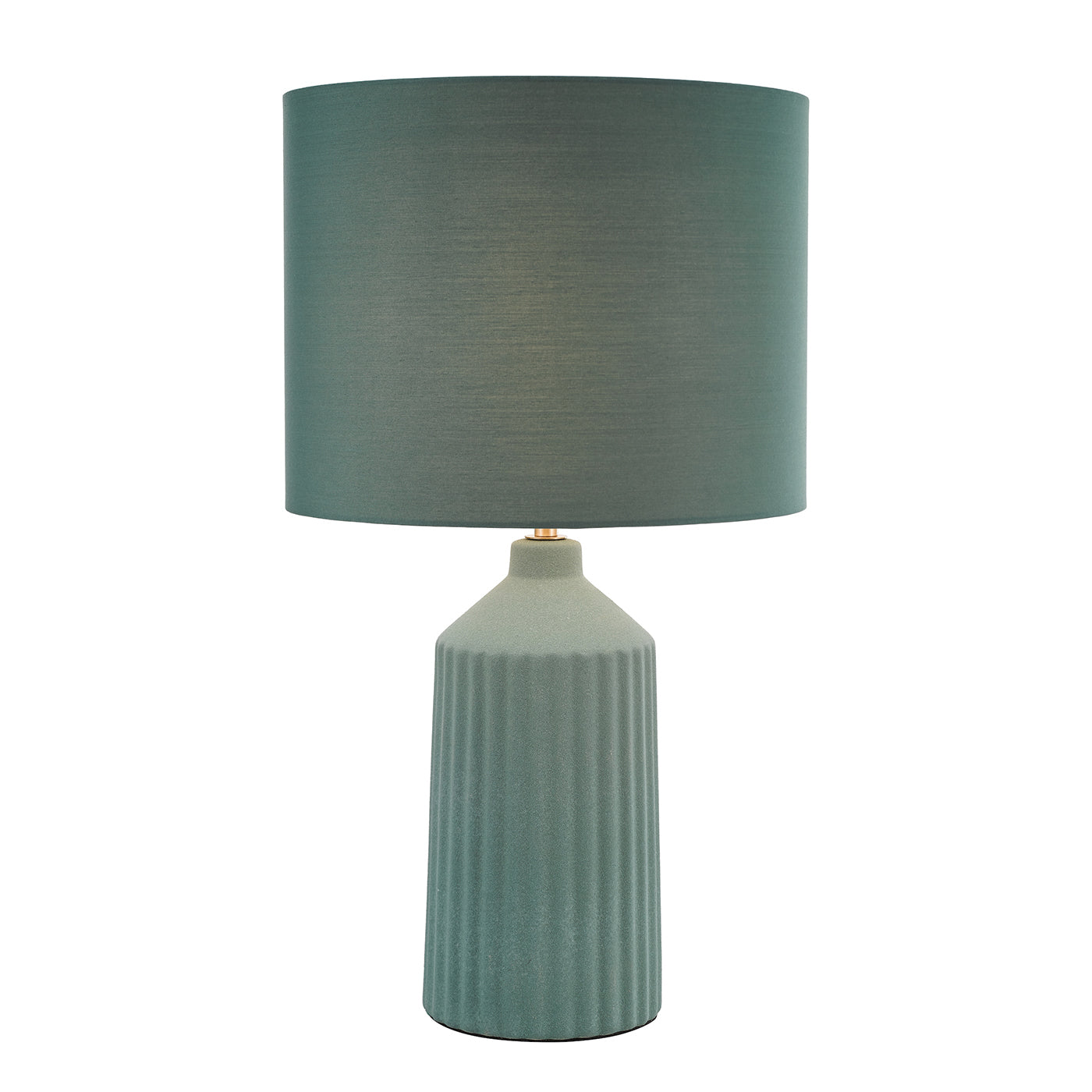 Chloris Large Table Lamp Green With Shade