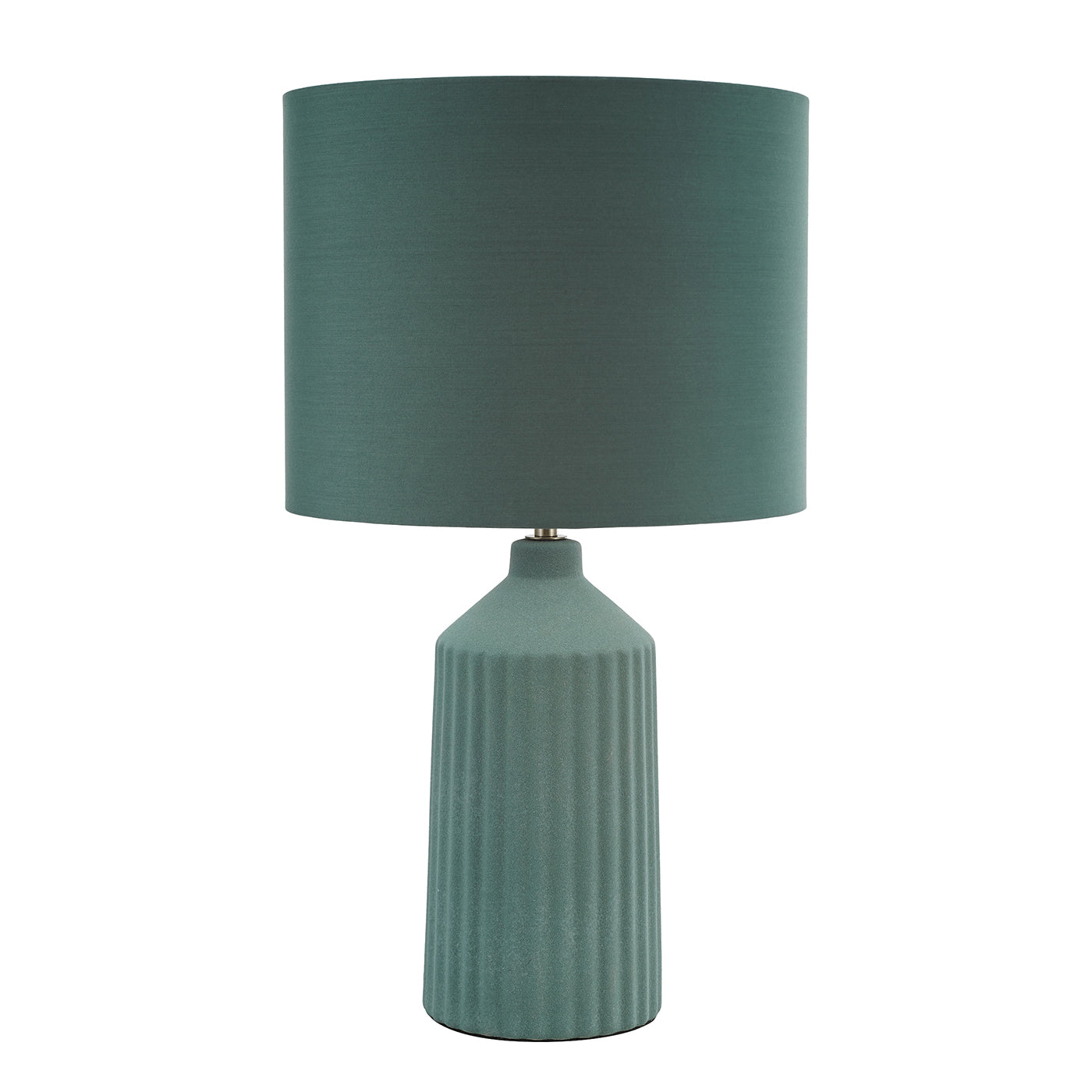 Chloris Large Table Lamp Green With Shade