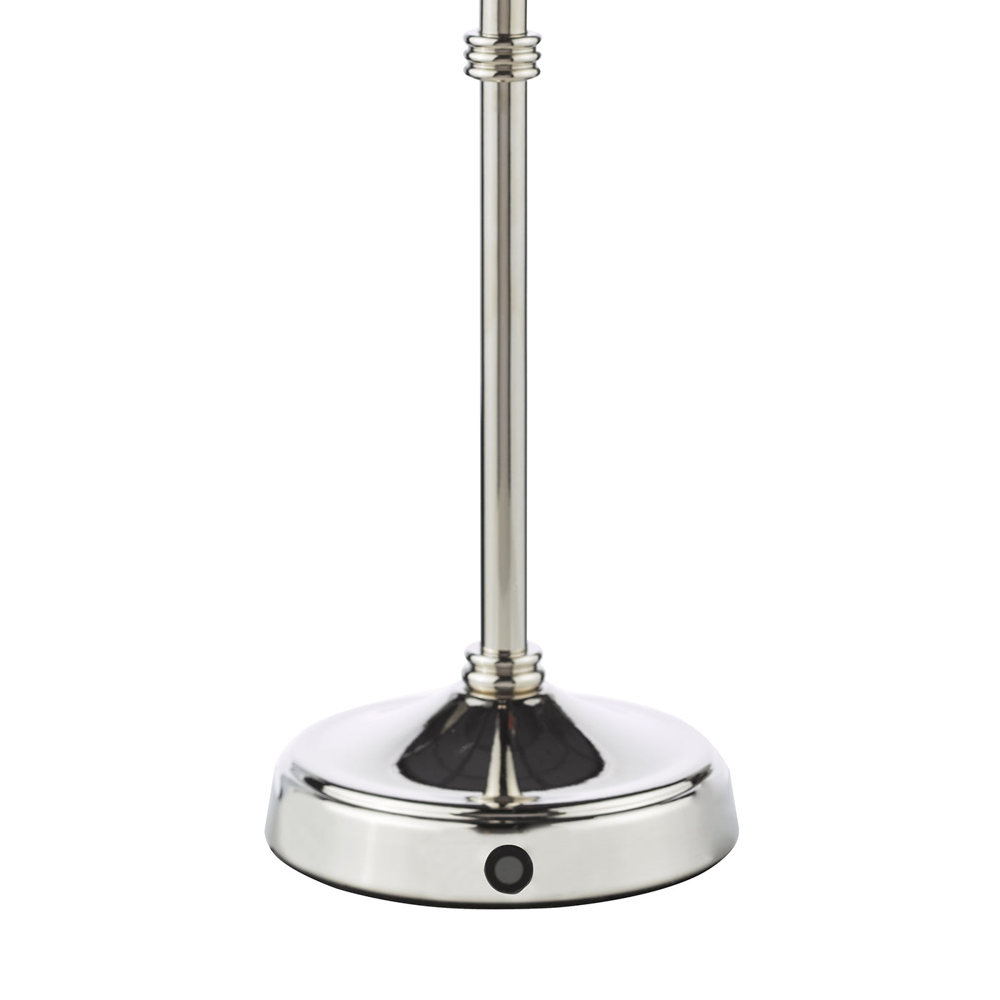Dahl Rechargeable Table Lamp Polished Nickel Base Only LED