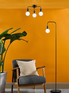Dena Floor Lamp Matt Black