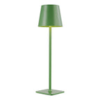 Derrick Rechargeable Outdoor Table Lamp Satin Green LED IP54
