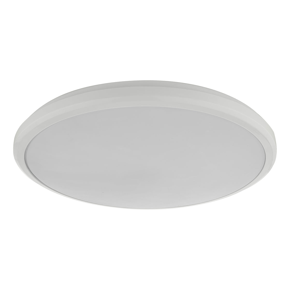 Emmett Bathroom Flush White Acrylic IP44 LED