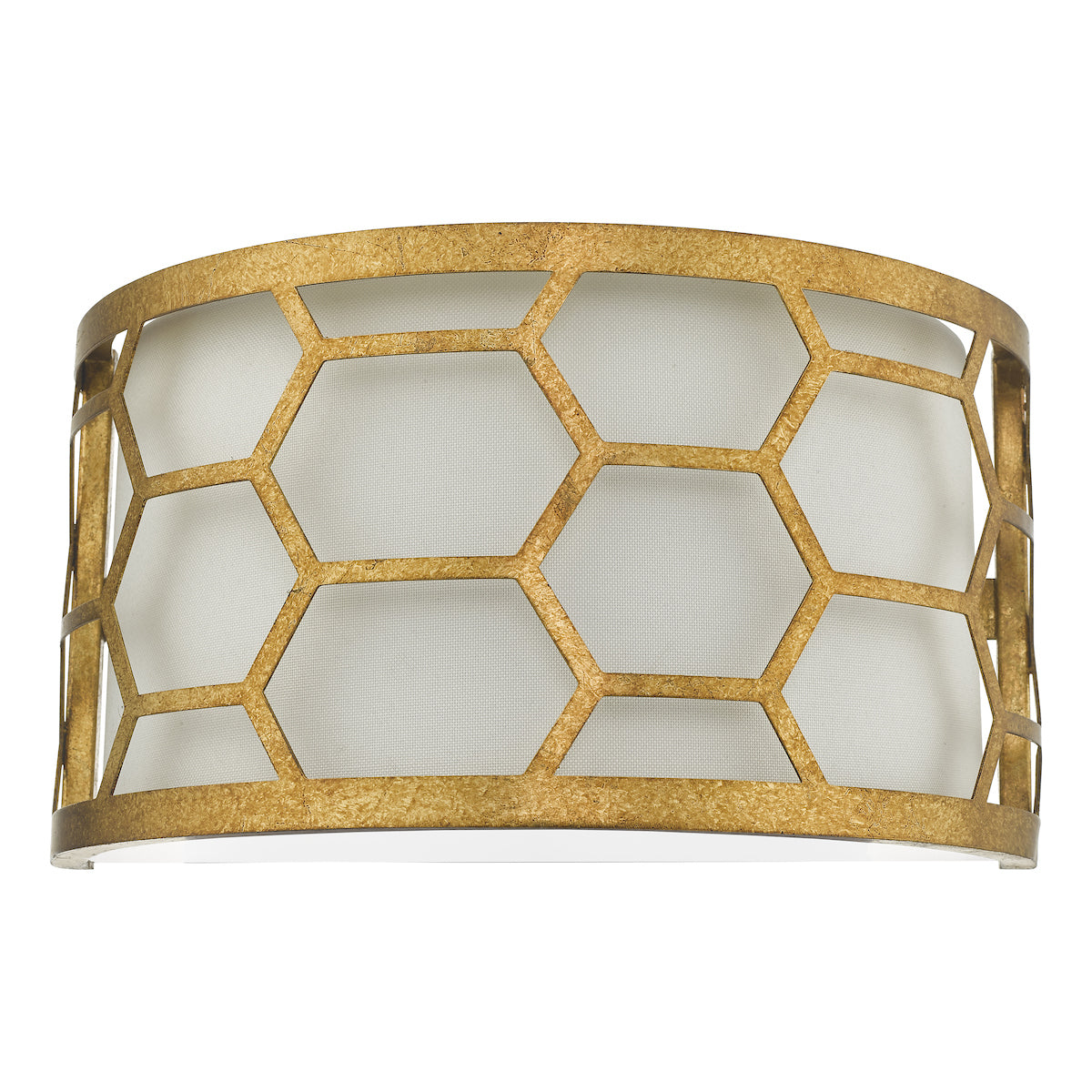 Epstein 1 Light Wall Light Gold & Ivory