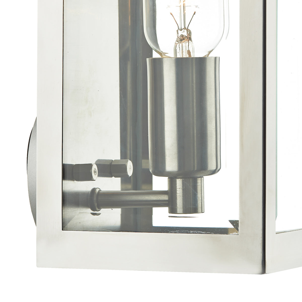 Era Outdoor Wall Light Stainless Steel Glass IP44