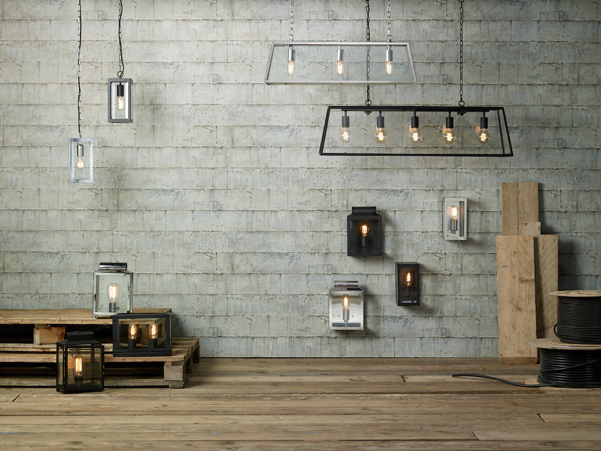 Era Outdoor Wall Light Stainless Steel Glass IP44