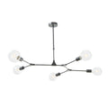 Euphemia 5 Light Pendant Black