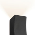 Exeter Outdoor 2 Light Wall Light Dark Grey IP44 LED