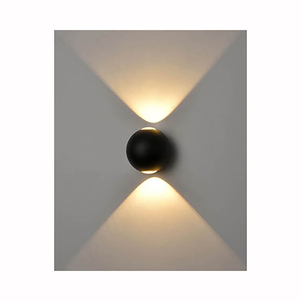 Aura Exterior 2lt LED Wall Light