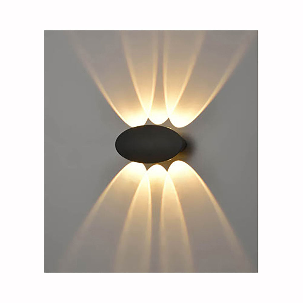 Aura Exterior 6lt LED Wall Light