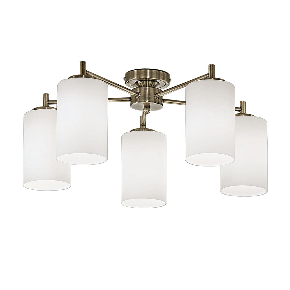 Decima 5 light Fitting (D own)
