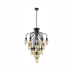 Taper 22 light with Amber Glass