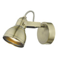 Fothergill Single Wall Spotlight Antique Brass