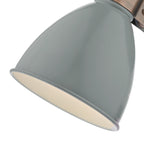 Frederick Single Wall Spotlight Grey & Copper