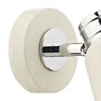 Fry Single Wall Spotlight Cream Polished Chrome