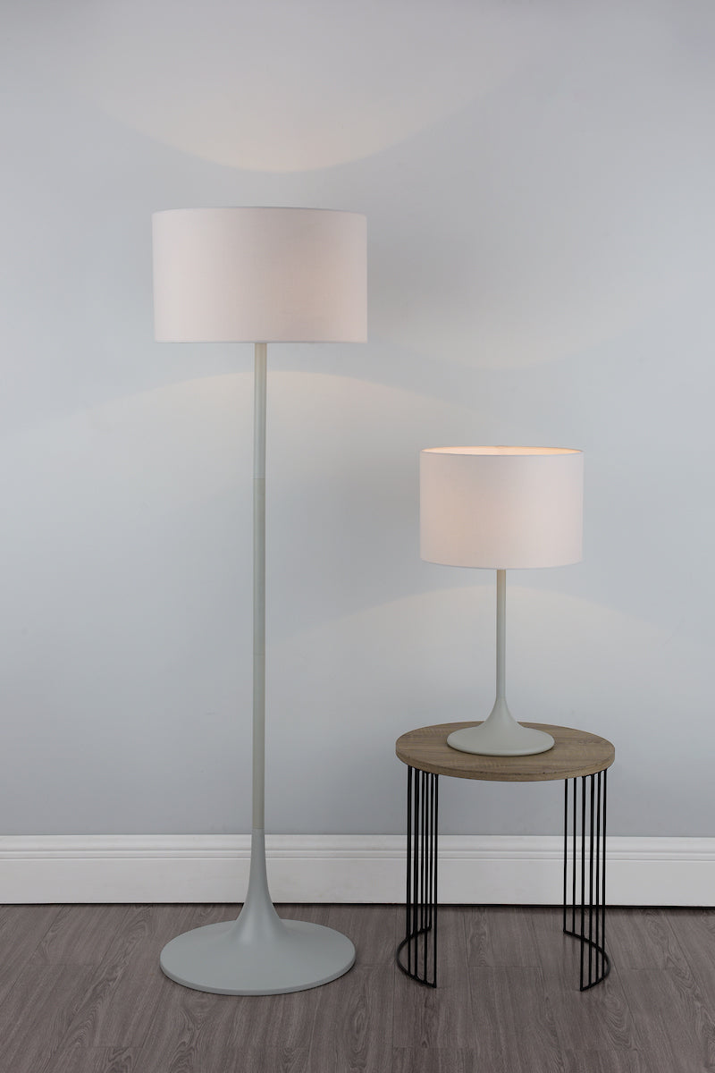 Floor Lamps Grey With Shade