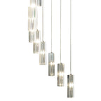 Galileo 20 Light Cluster Pendant Polished Chrome Crystal LED - 2M Drop