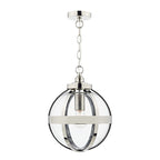 Heath 1 Light Pendant Polished Nickel