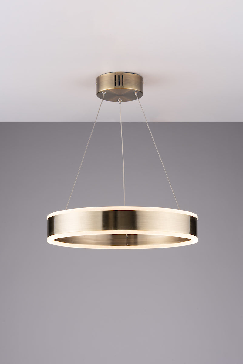 Ianna Pendant Antique Brass LED