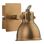Idaho Single Wall Spotlight Natural Brass