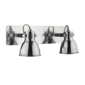 Idaho 2 Light Wall Spotlight Natural Chrome