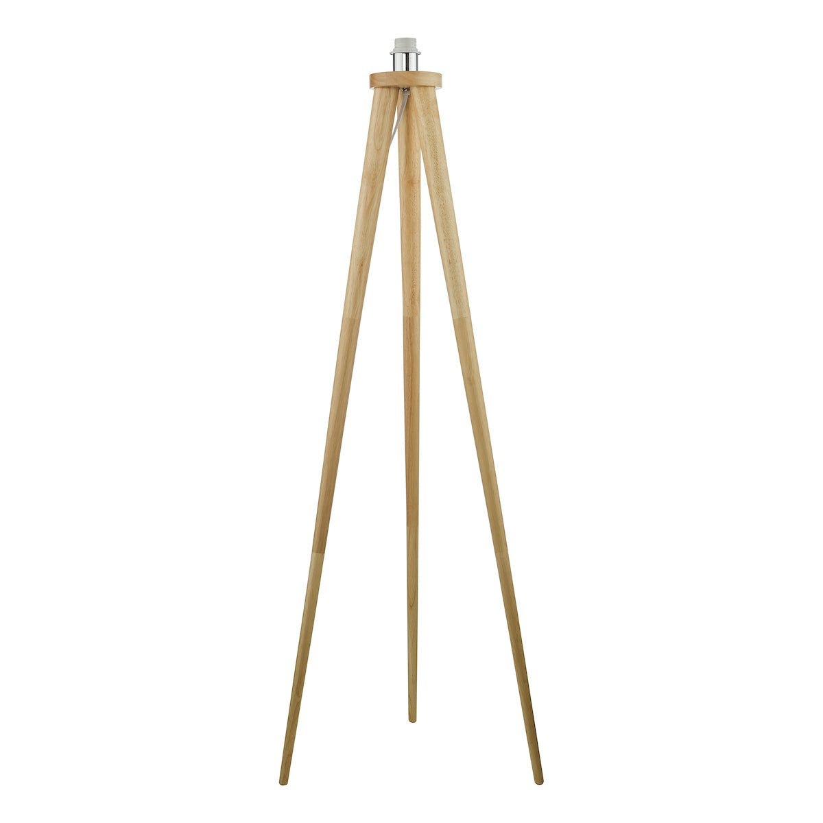 Ivor Tripod Floor Lamps Light Oak Base Only