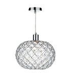 Juanita Easy Fit Pendant Polished Chrome Acrylic