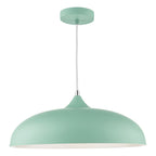 Kaelan 1 Light Pendant Matt Pale Green