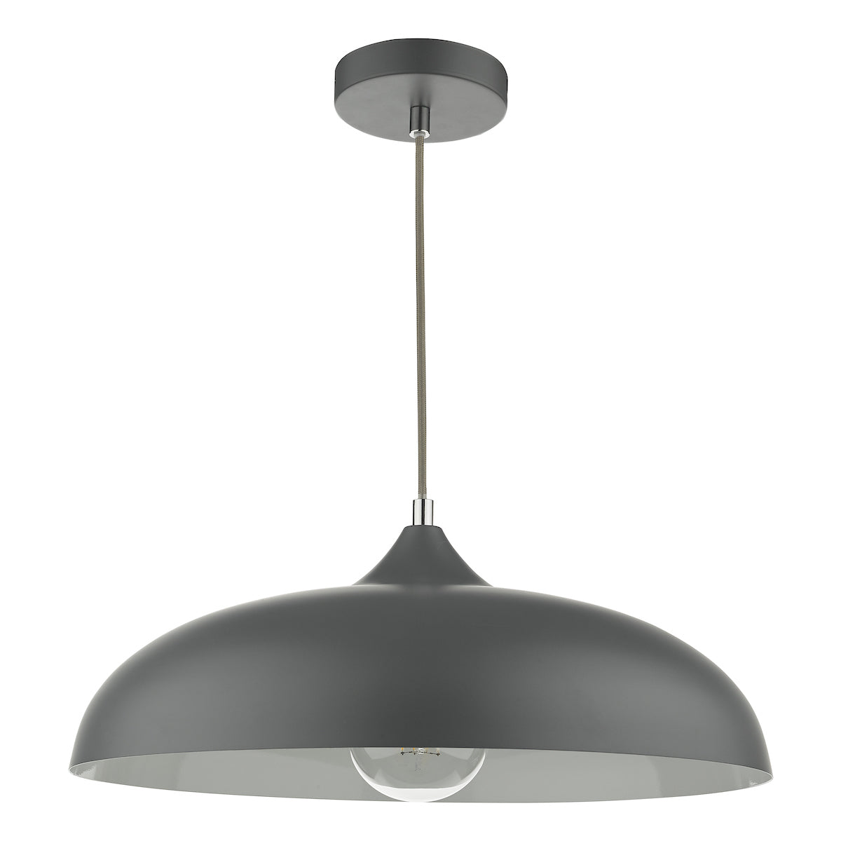 Kaelan 1 Light Single Pendant Graphite