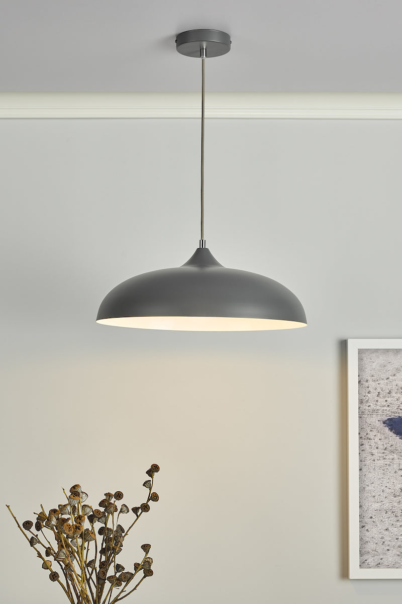 Kaelan 1 Light Single Pendant Graphite