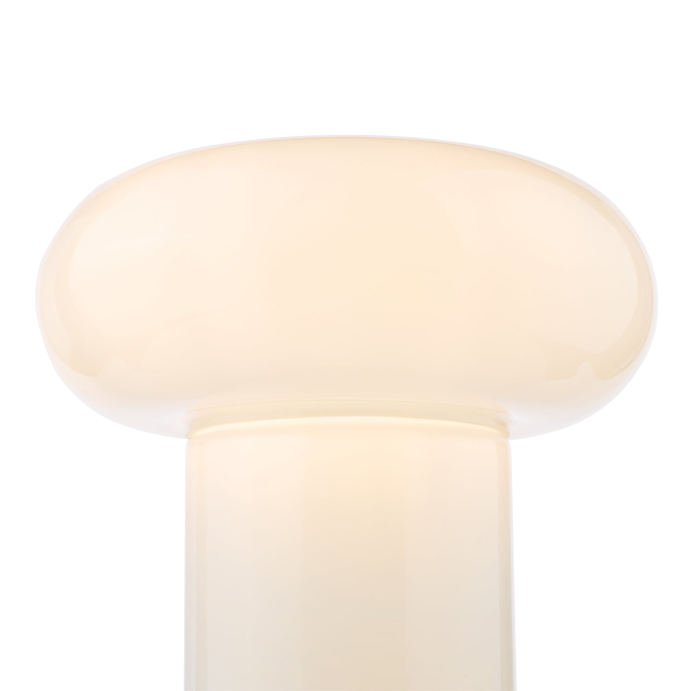 Kaja Table Lamp White Glass
