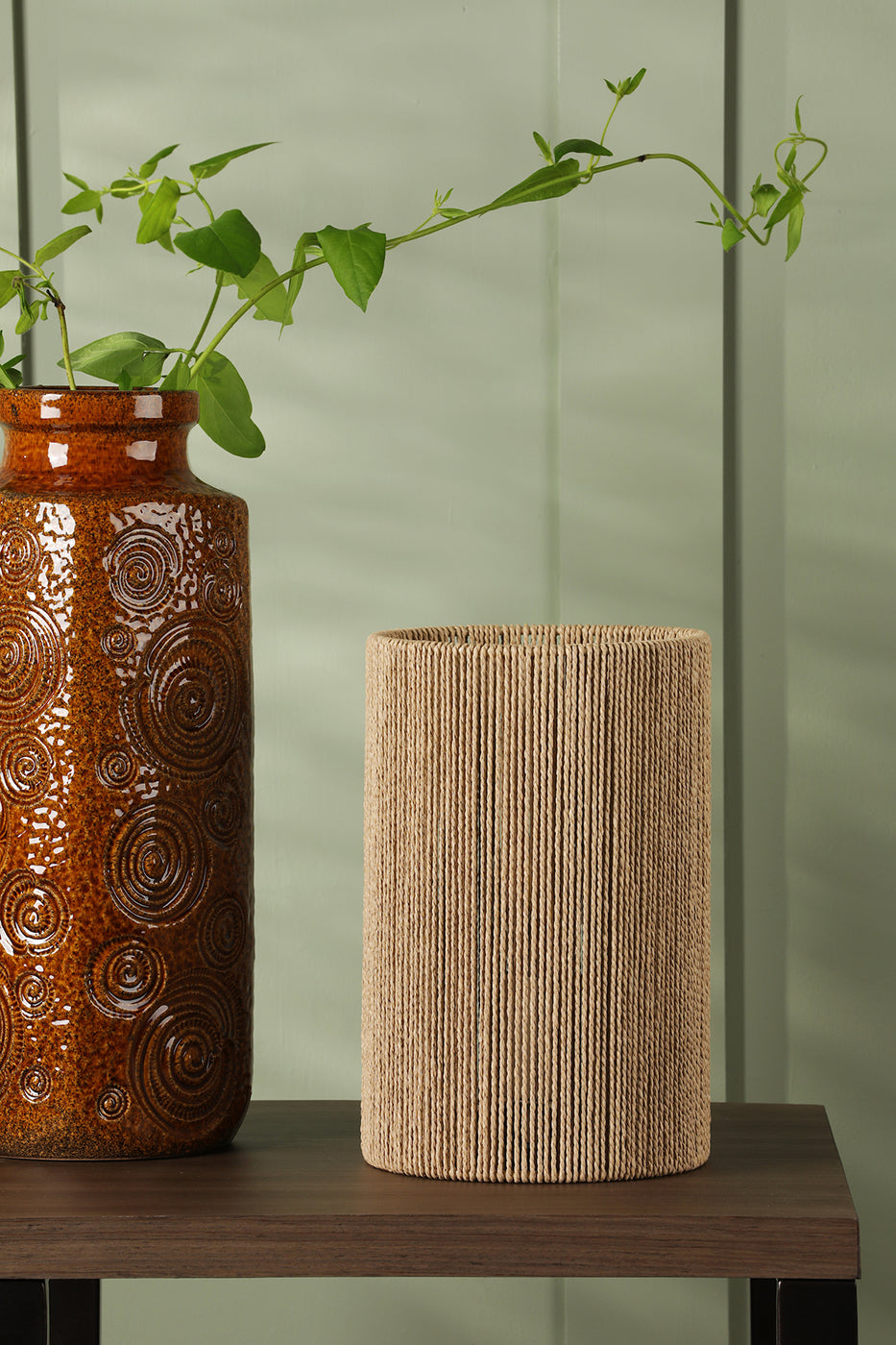 Keona Table Lamp Natural String Shade