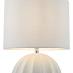 Mavis Ceramic Table Lamp Cream With Shade