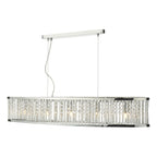 Nantes 5 Light Bar Pendant Polished Chrome Aluminium