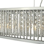 Nantes 5 Light Bar Pendant Polished Chrome Aluminium