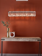 Nantes 5 Light Bar Pendant Polished Chrome Aluminium