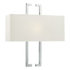 Nile Wall Light Polished Chrome With Shade