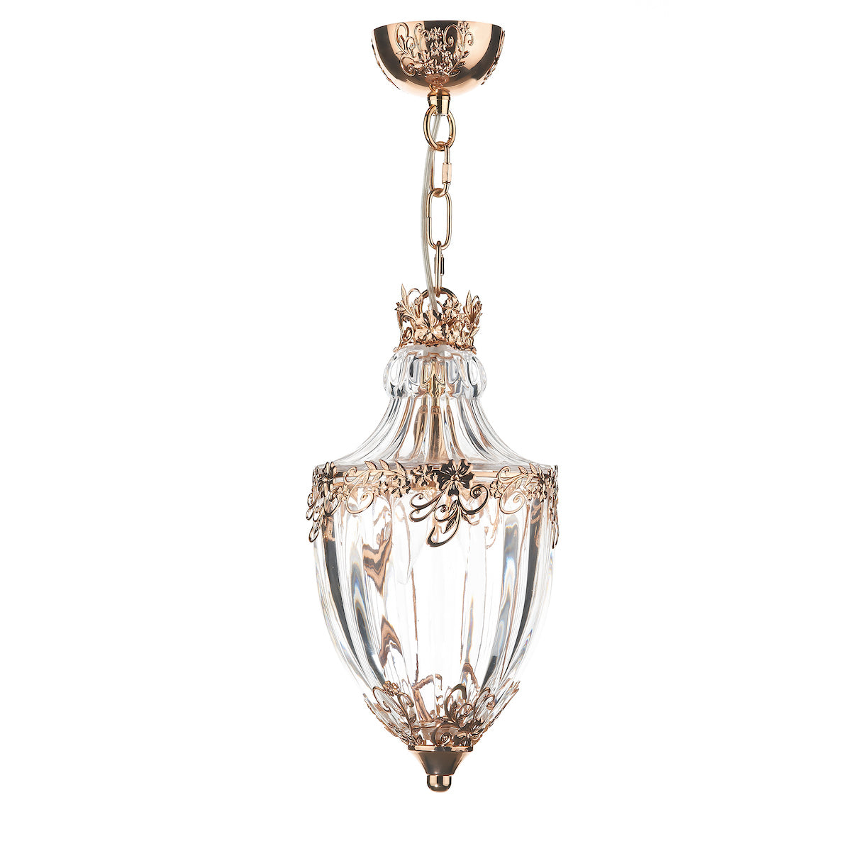 Ottoman 1 Light Pendant French Gold