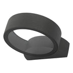 Reon Outdoor Wall Light Matt Grey Glass IP65 LED