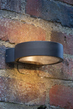Reon Outdoor Wall Light Matt Grey Glass IP65 LED
